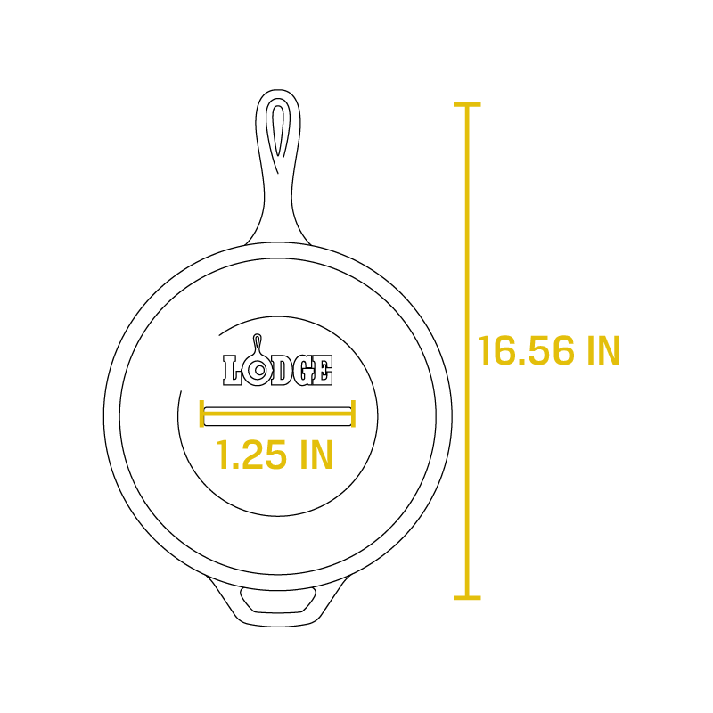 Cast Iron Covered Deep Skillet - Image 31