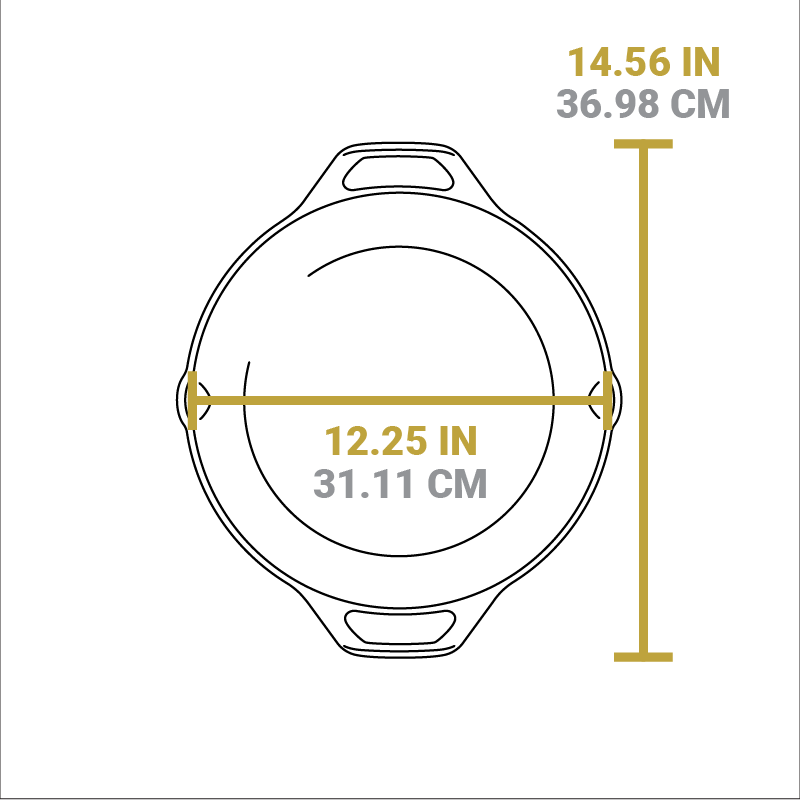 Cast Iron Dual-Handle Pan - Image 45