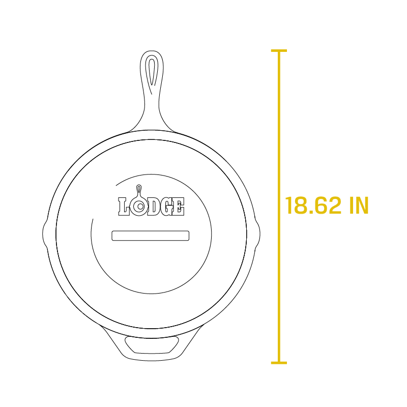 Cast Iron Covered Deep Skillet - Image 10