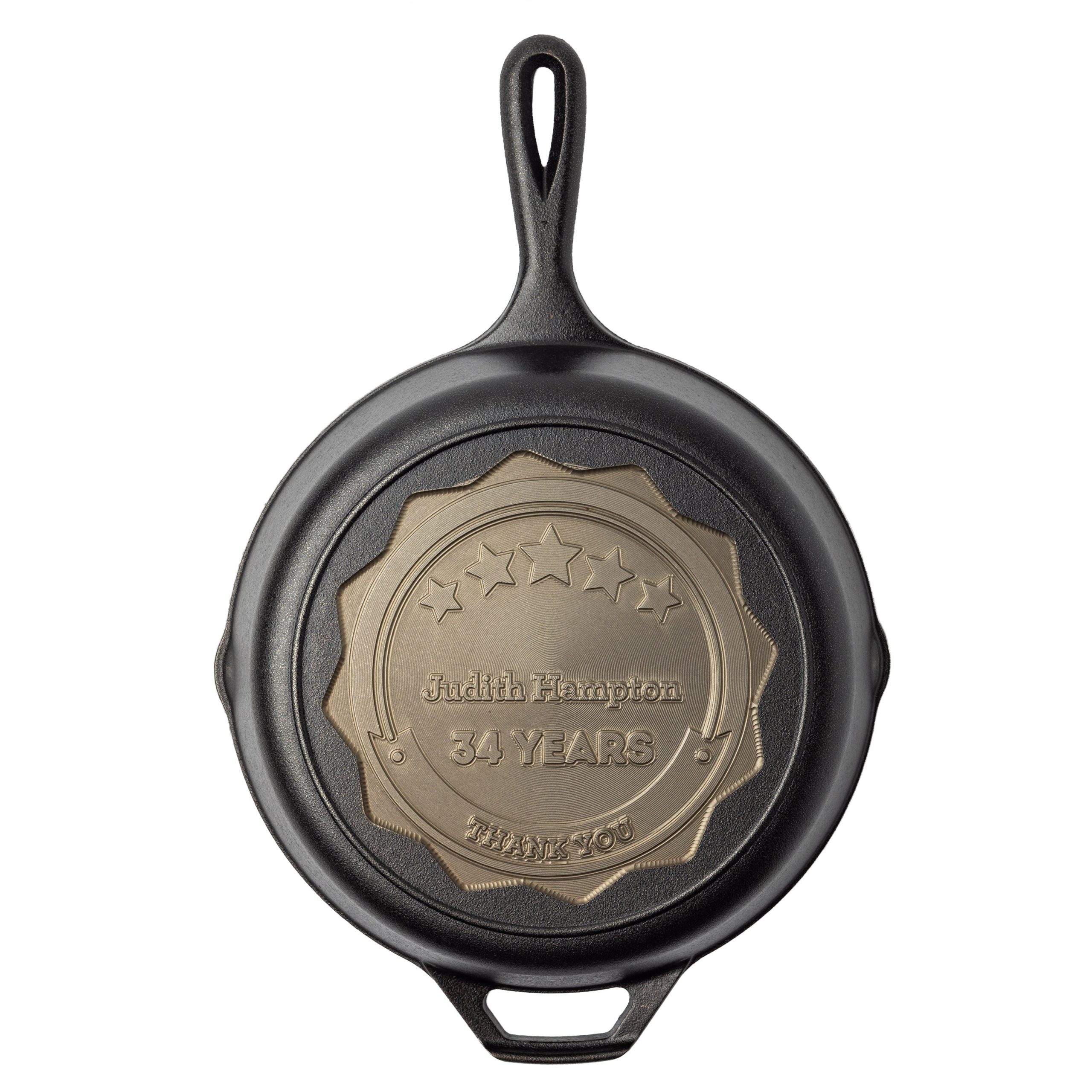 Custom Engraved Award Skillet - Image 8