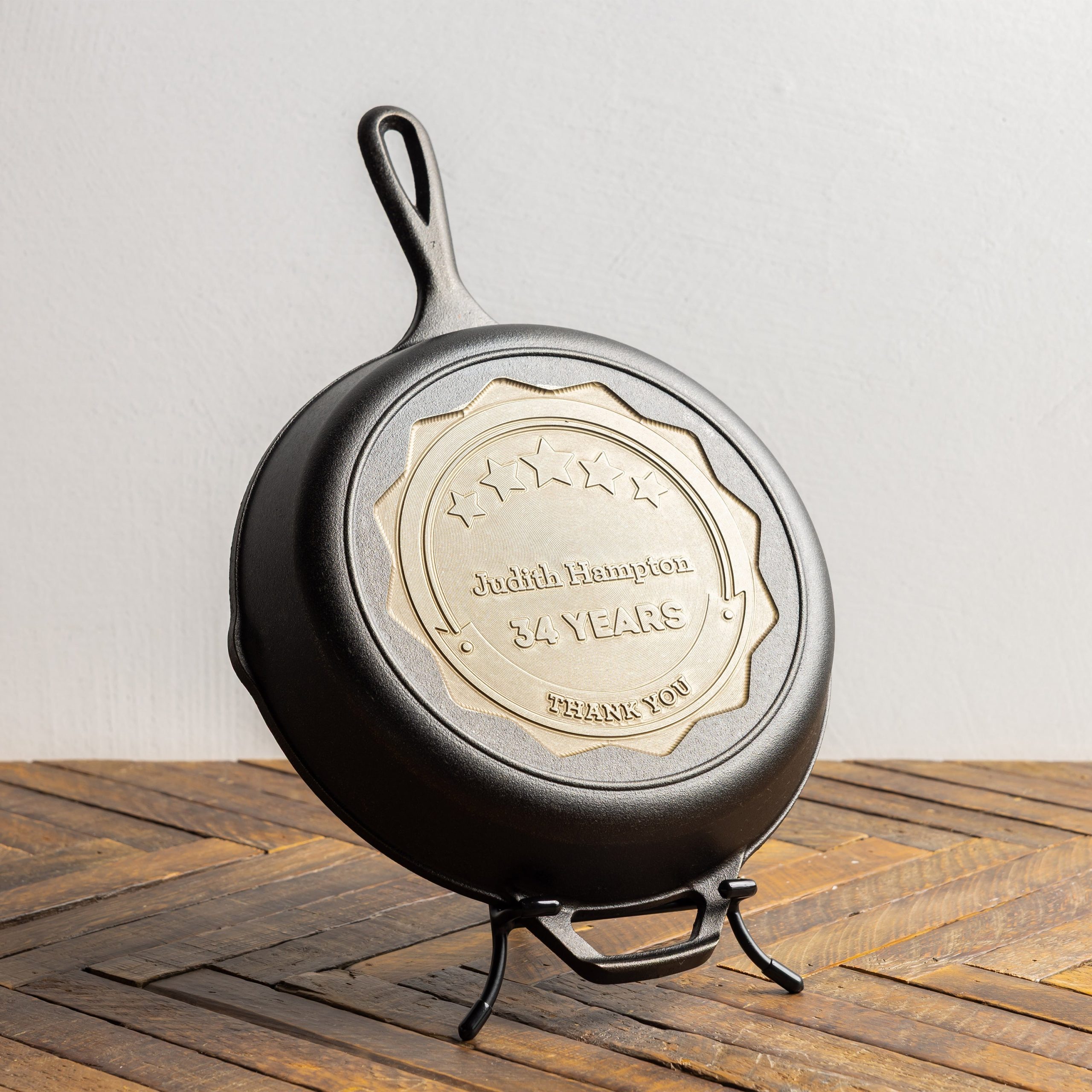 Custom Engraved Award Skillet - Image 10