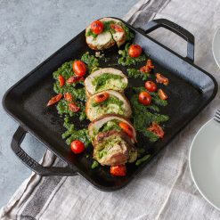 Alternative view of Chef Collection 11 Inch Cast Iron Square Griddle 