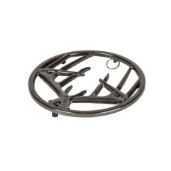 Alternative view of Enameled Antler Trivets