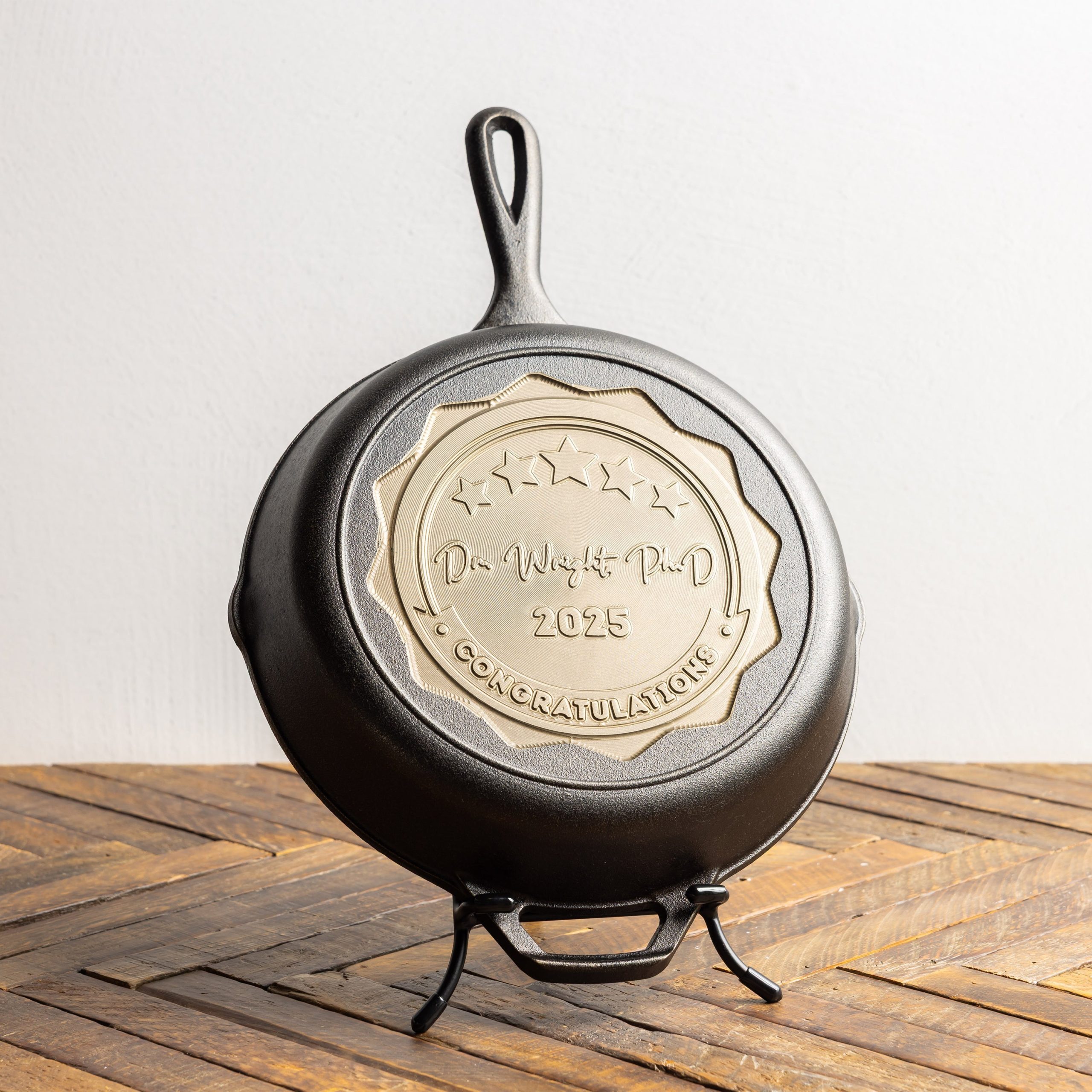 Custom Engraved Award Skillet - Image 9