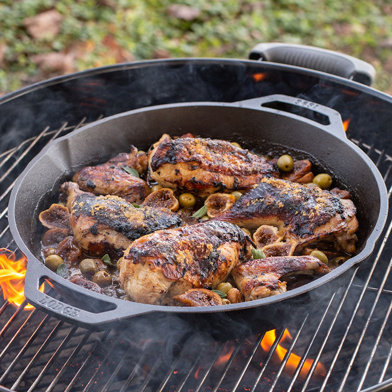 Cast Iron Dual-Handle Pan - Image 21