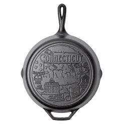 American Road Trip: 12 Inch Seasoned Cast Iron Skillet, Connecticut