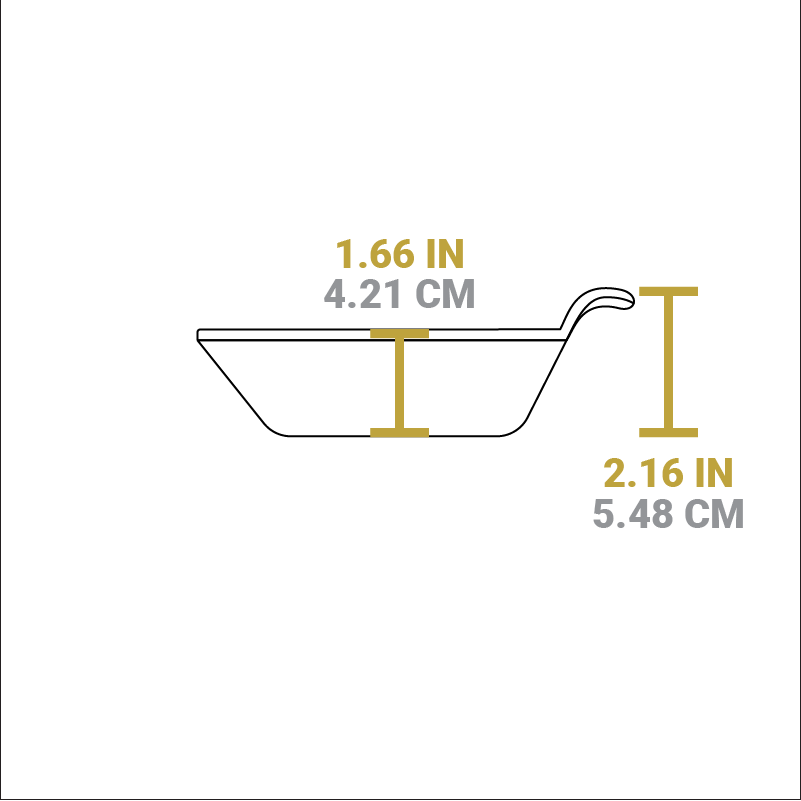 Heat-Treated 10 Ounce Triangular Cast Iron Mini Server - Image 6