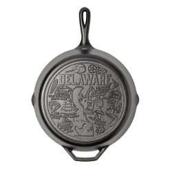 American Road Trip: 12 Inch Seasoned Cast Iron Skillet, Delaware