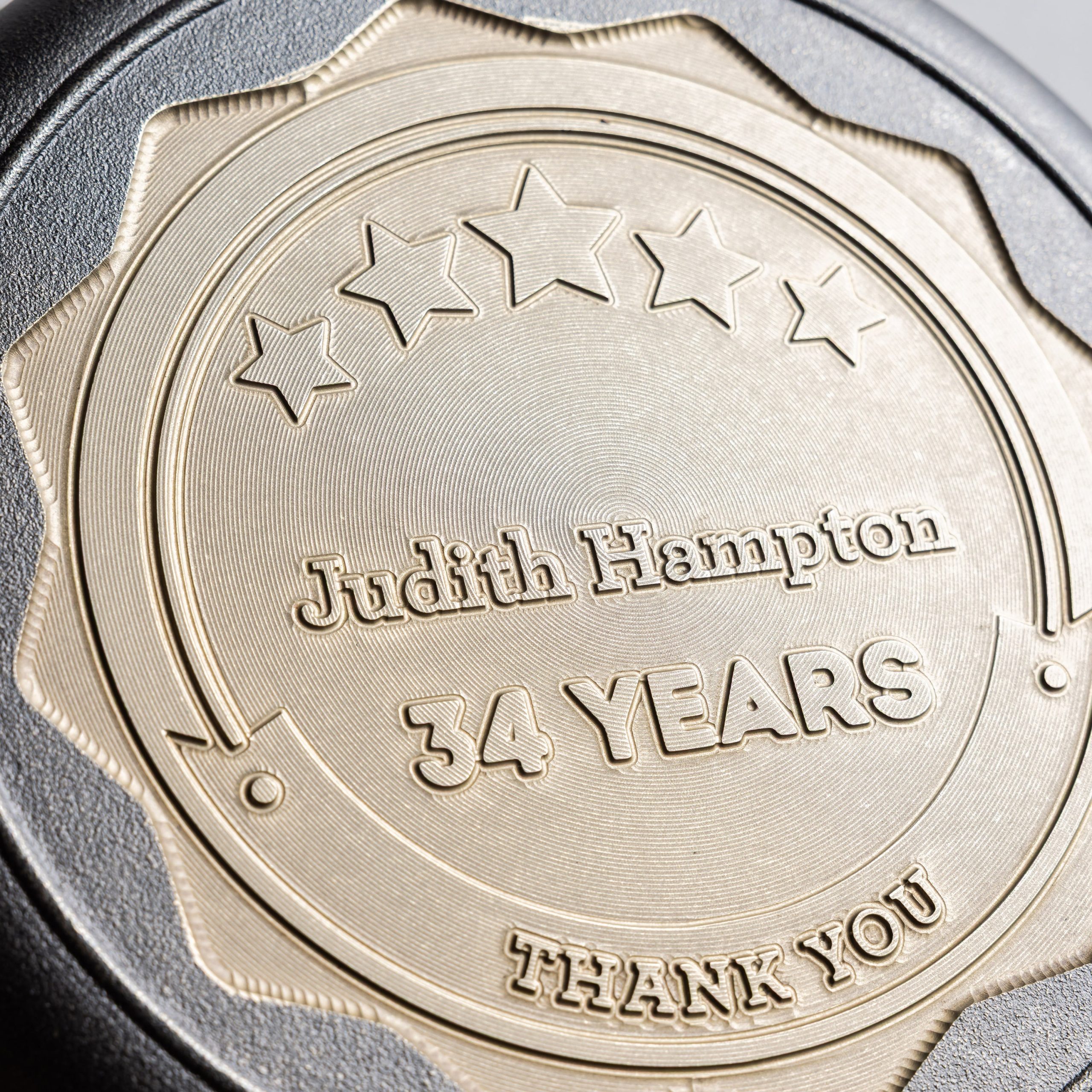 Custom Engraved Award Skillet - Image 2