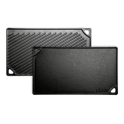 Alternative view of 16.75 x 9.5 Inch Double Play Reversible Grill/Griddle