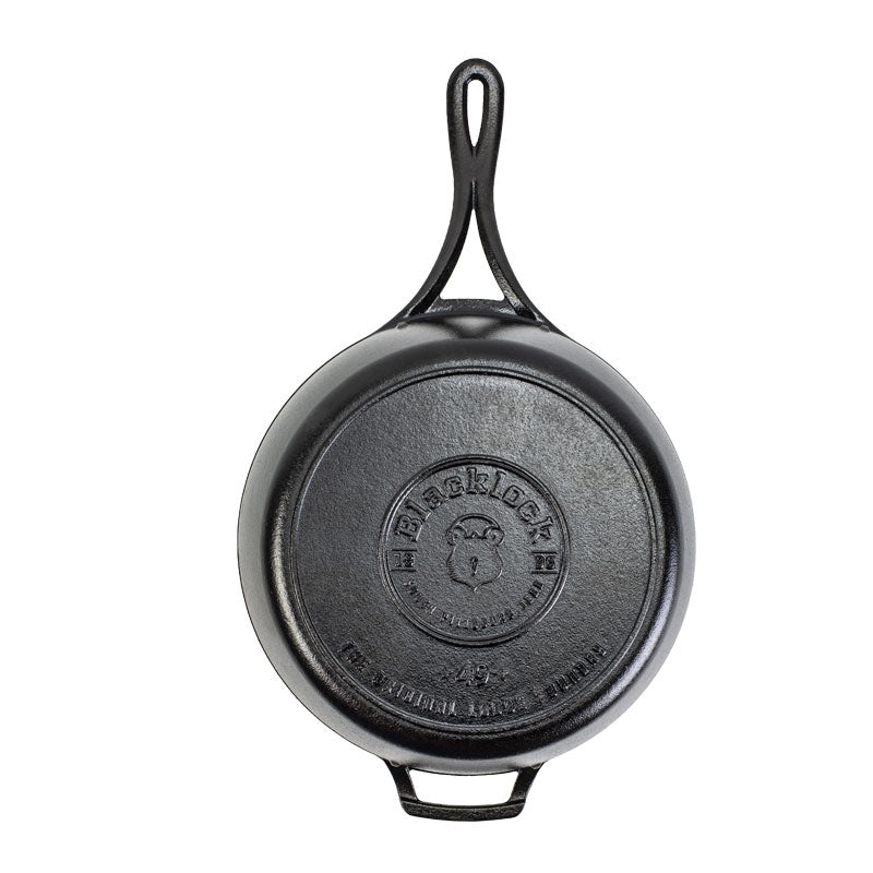 Blacklock 4 Quart Lightweight Cast Iron Deep Skillet With Lid - Image 13
