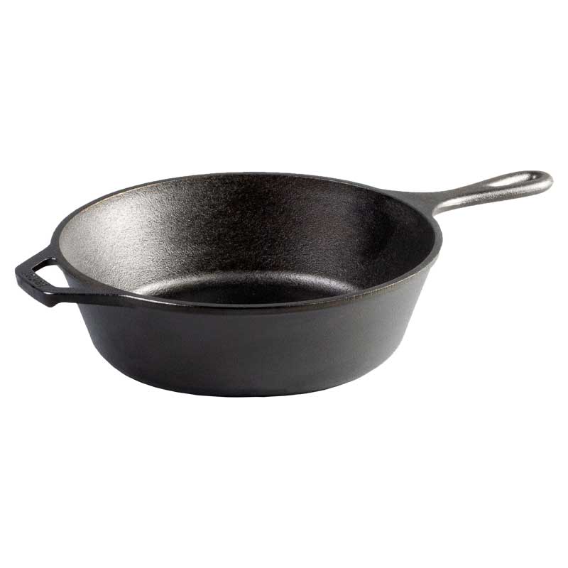 3.2 Quart Seasoned Cast Iron Combo Cooker - Image 2