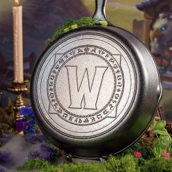 Alternative view of 10.25 Inch Seasoned Cast Iron World of Warcraft Skillet