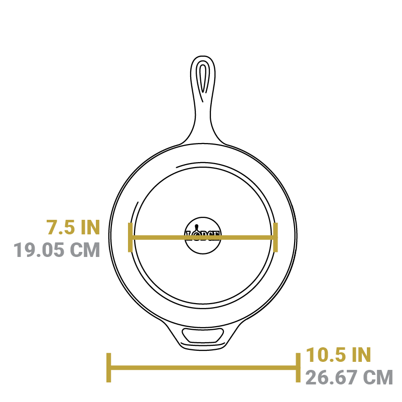 3.2 Quart Seasoned Cast Iron Combo Cooker - Image 15