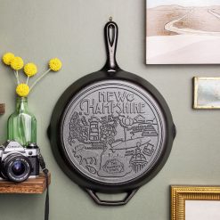 Alternative view of American Road Trip: 12 Inch Seasoned Cast Iron Skillet, New Hampshire