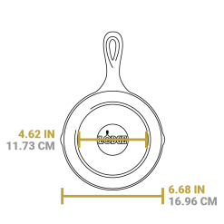 Alternative view of Classic Cast Iron Skillets