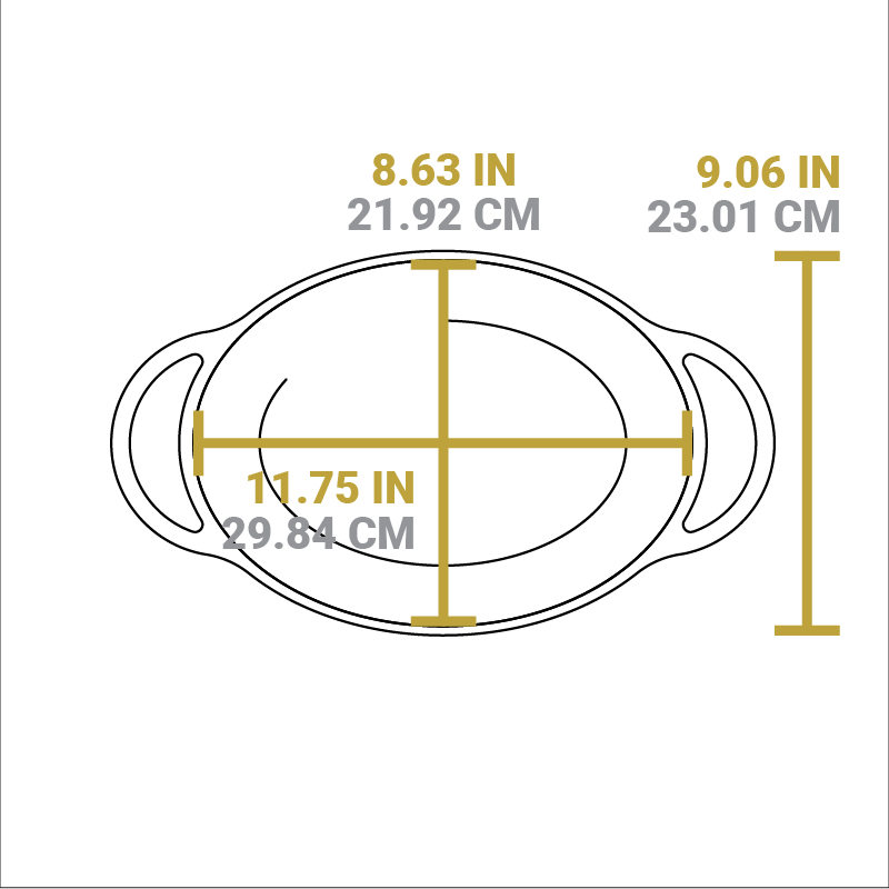 Enameled Oval Casserole - Image 5