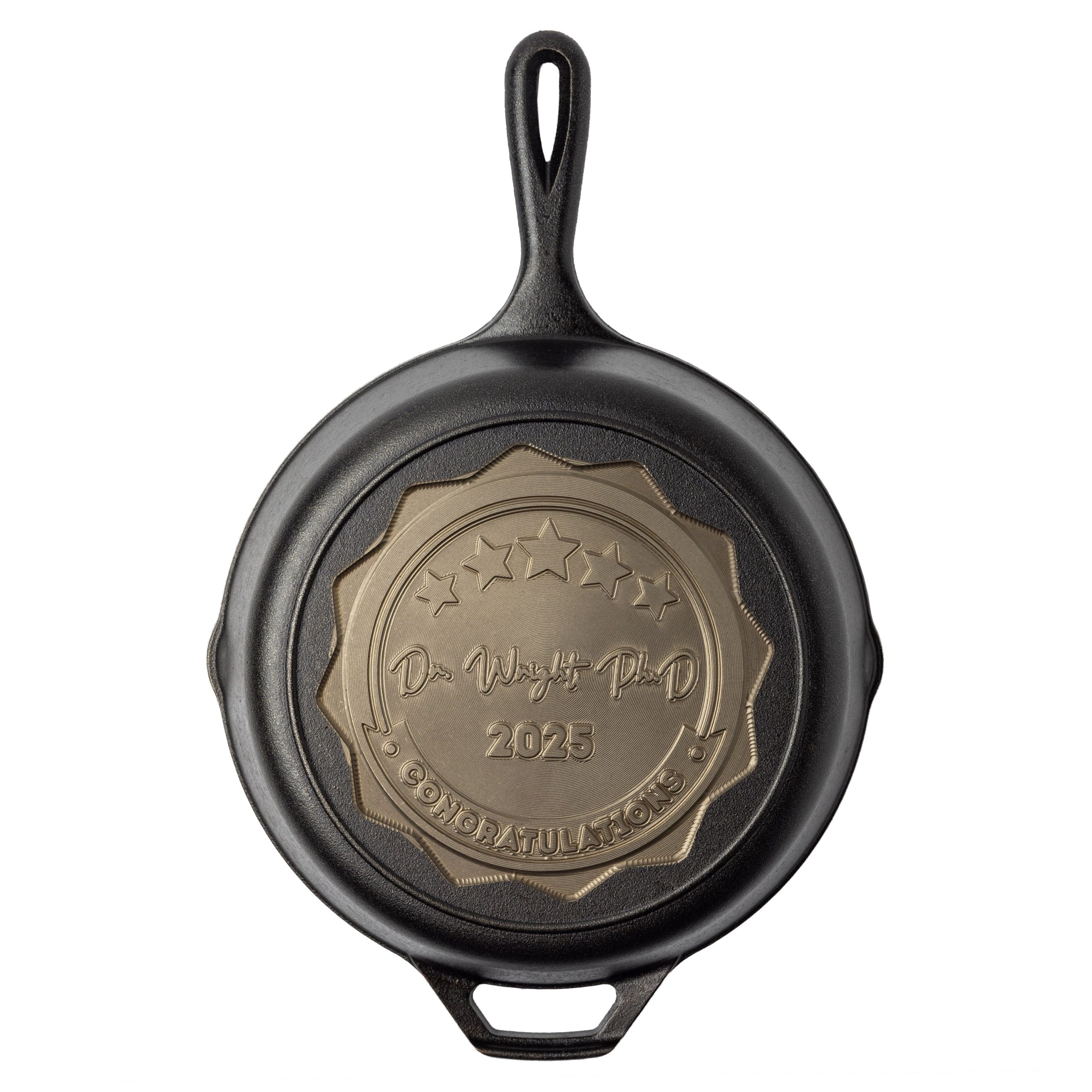 Custom Engraved Award Skillet - Image 7