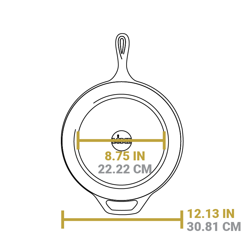 Cast Iron Covered Deep Skillet - Image 22