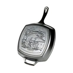 Alternative view of Wildlife Square Grill Pan with Fish