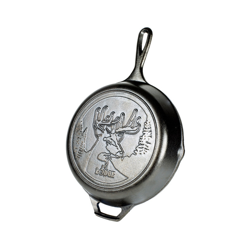 Wildlife Series™ 10.25 Inch Cast Iron Deer Skillet - Image 7