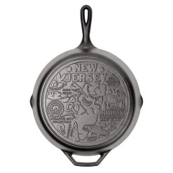 American Road Trip: 12 Inch Seasoned Cast Iron Skillet, New Jersey