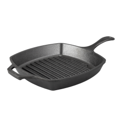 10.5 Inch Square Cast Iron Grill Pan