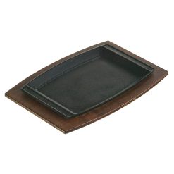 Alternative view of Rectangular Wood Underliner