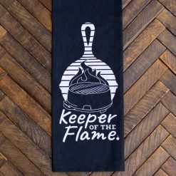 Alternative view of Keeper of the Flame Lodge Dish Towel