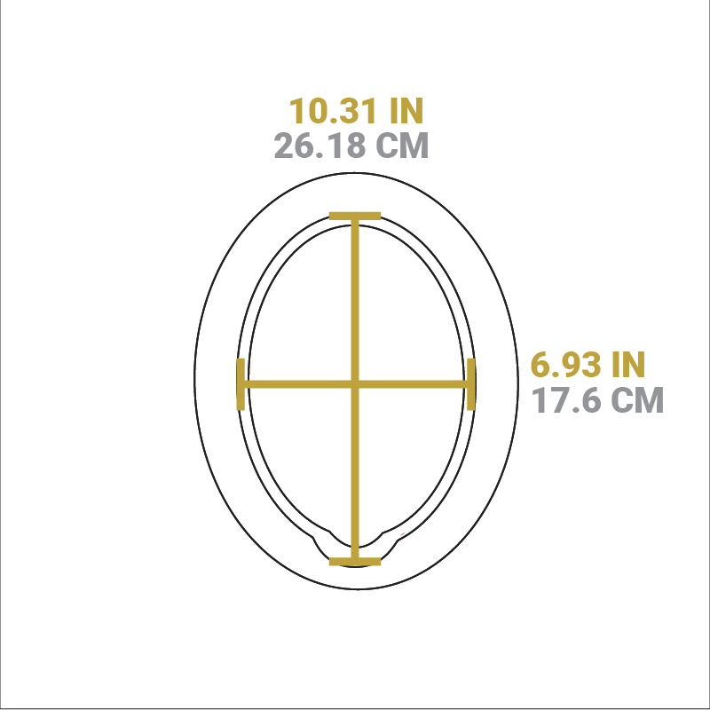 Color Oval Wood Underliners - Image 25