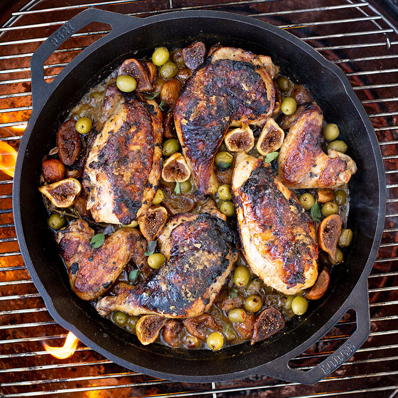 Cast Iron Dual-Handle Pan - Image 4