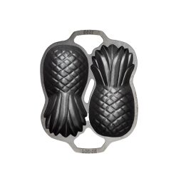 Seasoned Cast Iron Pineapple Pan