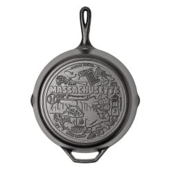 American Road Trip: 12 Inch Seasoned Cast Iron Skillet, Massachusetts