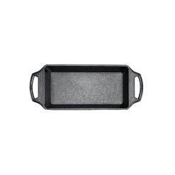 Alternative view of Seasoned Cast Iron Large Loaf Pan