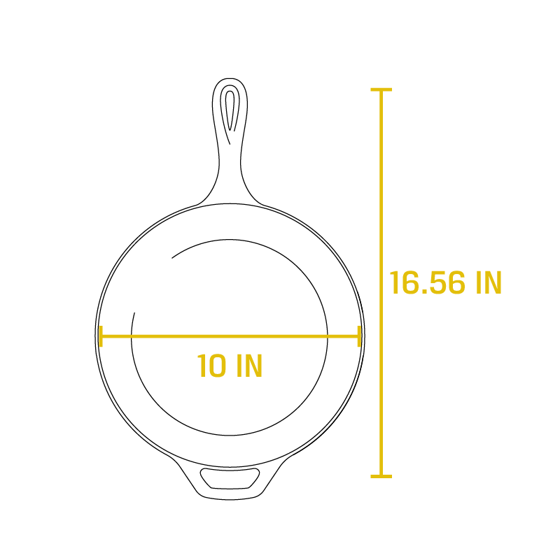 Cast Iron Covered Deep Skillet - Image 6