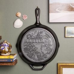 Alternative view of American Road Trip: 12 Inch Seasoned Cast Iron Skillet, Maryland