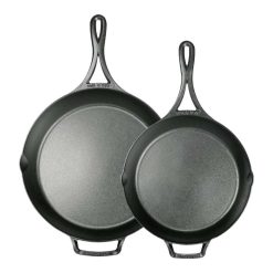 Alternative view of Blacklock Lightweight Cast Iron Skillet Set