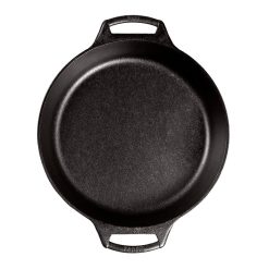 Alternative view of 10.25 Inch Seasoned Cast Iron Baker's Skillet