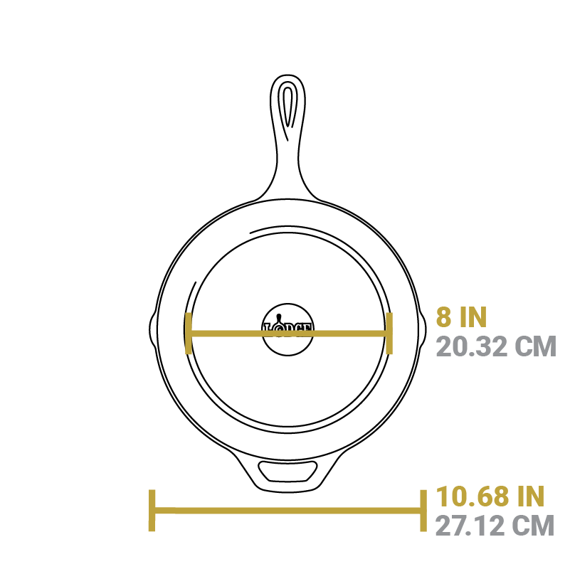 Essential Seasoned Cast Iron Skillet Set - Image 13