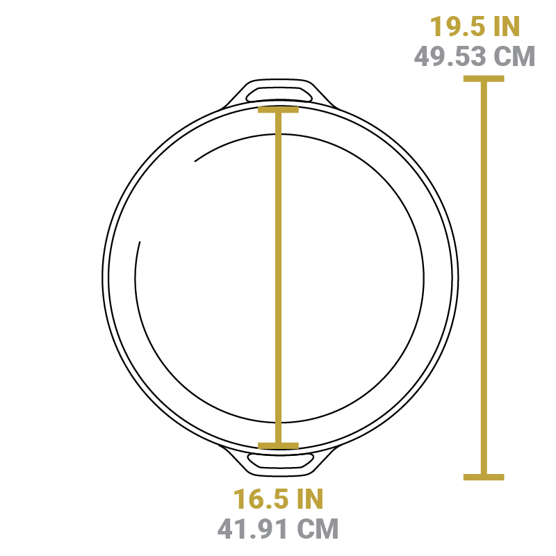 Cast Iron Dual-Handle Pan - Image 59