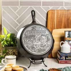 Alternative view of American Road Trip: 12 Inch Seasoned Cast Iron Skillet, Tennessee