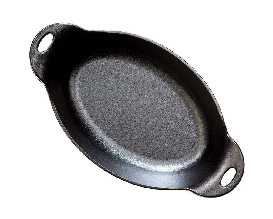 Heat-Treated 36 Ounce Oval Cast Iron Server - Image 5