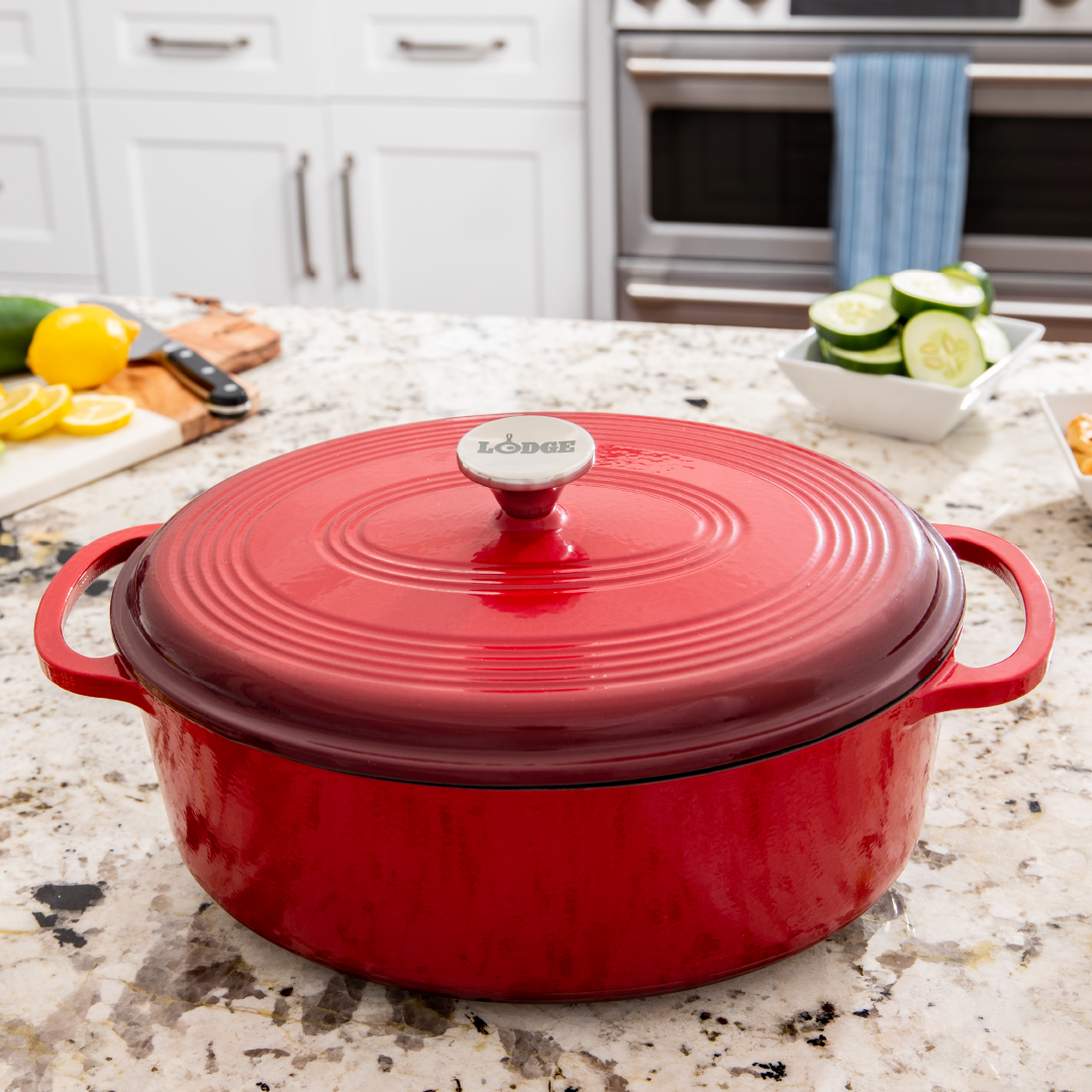 Essential Enamel Oval Dutch Oven - Image 3